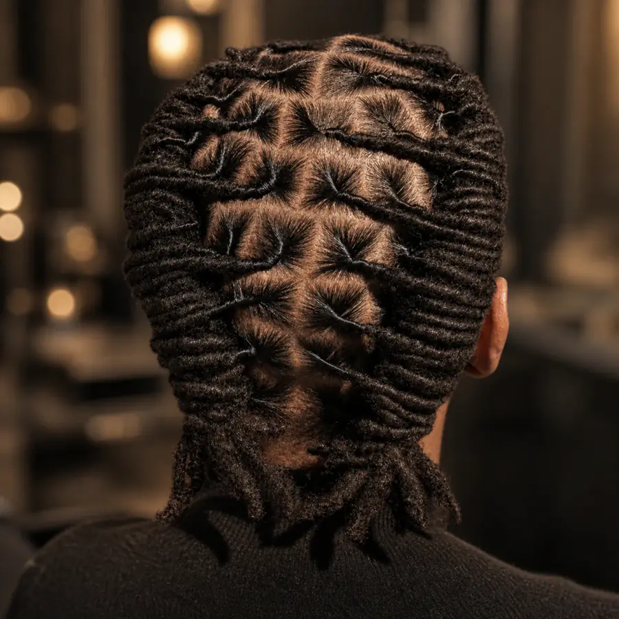 Loc Styling inspiration from The Dreadlocks Salon